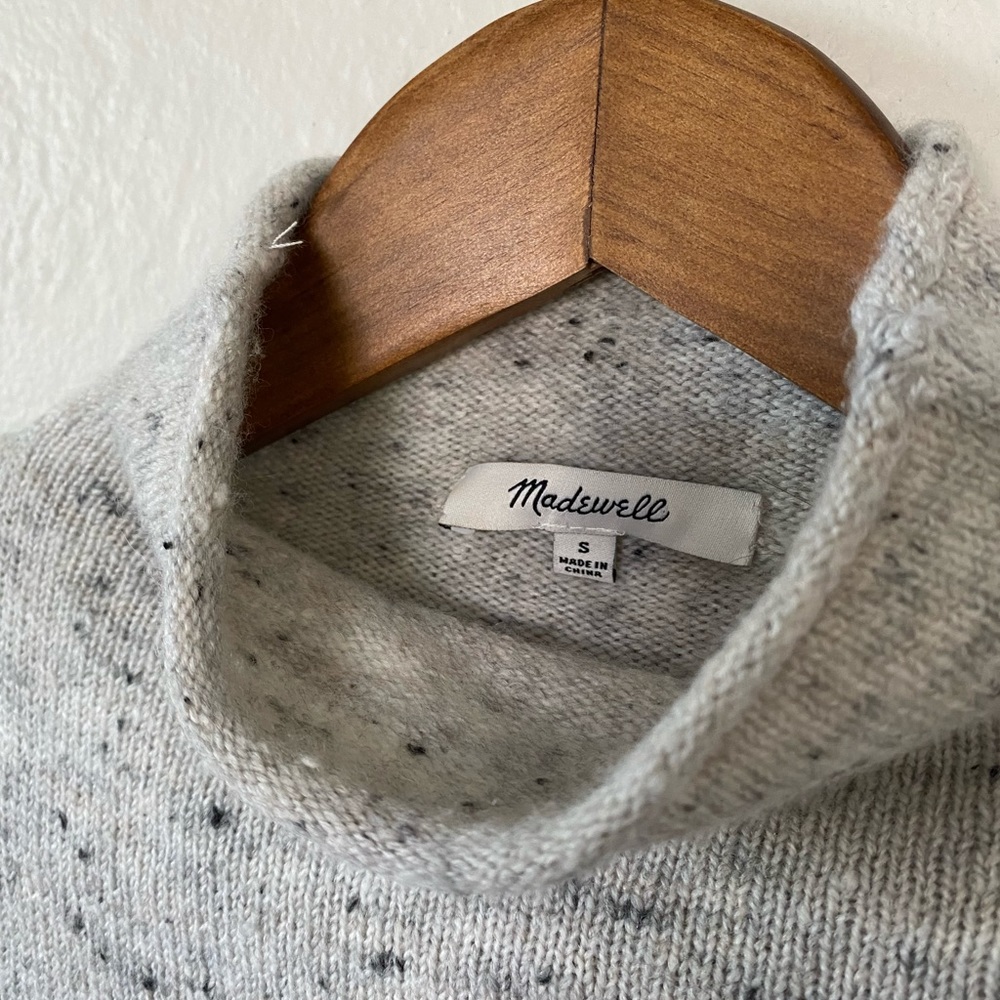 Madewell | Donegal Inland Turtleneck Sweater in Coziest Yarn | Size S
